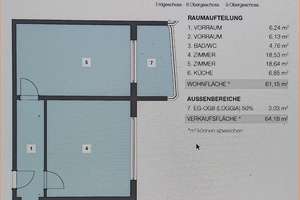 Bezugsfrei zu verkaufen, 2-Raum-Whg, Loggia, 8. Etg., in Lichtenberg - Sewanstraße – Die vollständige Adresse der Immobilie erhältst du vom Anbieter., 10319 Friedrichsfelde, Berlin – Vorschaubild 2