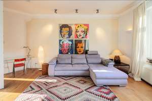 Möbliert: Altbauwohnung mit flexiblem Wohn‑ und Essbereich – Die vollständige Adresse der Immobilie erhältst du vom Anbieter., 80637 Dom Pedro, München – Vorschaubild 4