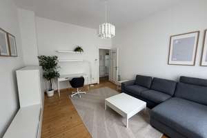 Direkt Einziehen: möblierte 2-Zimmer-Altbauwohnung in Frankfurt Sachsenhausen – 60598 Sachsenhausen-Süd, Frankfurt am Main – Vorschaubild 2