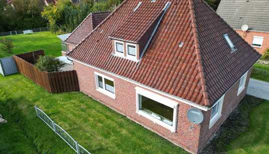 Bild von Einfamilienhaus - Garage - Direkte Kanallage - Nähe Greetsiel - Durch Erbbaurecht sehr erschwinglich