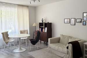 D-Bilk! Gepflegtes Großraum-Apartment mit EBK & Terrasse