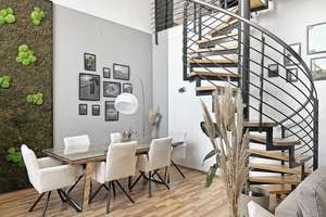 Loftartige, kernsanierte 2-Zi-Whg mit Terrasse und Garten, "Parkpromenade" Südstadtpark