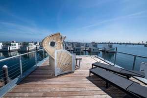 Exklusives schwimmendes Ferienhaus auf der Ostsee mit eigenem Steg – Schleidamm 13b, 24376 Kappeln – Vorschaubild 2