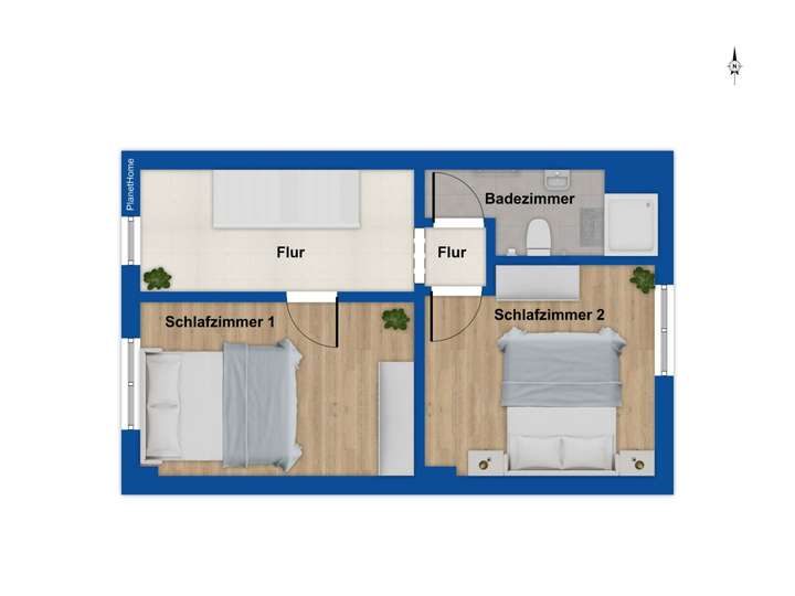 Grundriss - 1. Obergeschoss