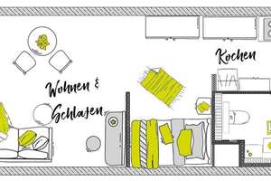 Möblierte Komfort XL-Apartments im "URBAN LIVING KÖLN Zentrum" – Mengelbergstraße 2, 50676 Altstadt/Süd, Köln – Vorschaubild 18
