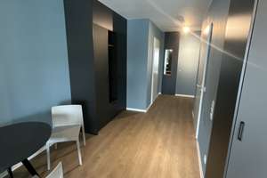 mio Suite Apartment: Vollmöbliertes 1-Zimmer-Apartment mit Designerküche, WLAN – Himmelgeister Straße 66a, 40225 Bilk, Düsseldorf – Vorschaubild 6