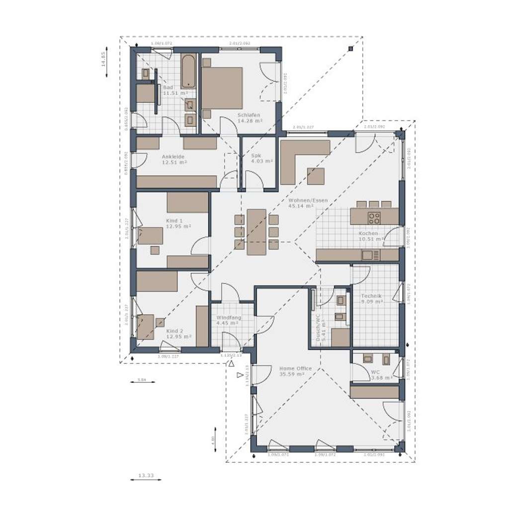 Immobilie in Rott - Exklusiv für Sie – Verwirklichen Sie Ihren Traum vom Eigenheim mit Schwabenhaus - Bild 4