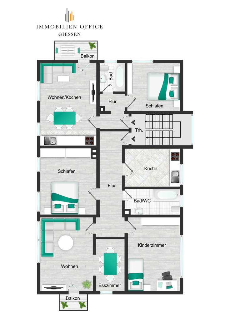 Grundriss Obergeschoss