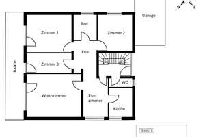 Gepflegtes Zweifamilienhaus in ruhiger und naturnaher Lage – Die vollständige Adresse der Immobilie erhältst du vom Anbieter., 88662 Überlingen – Vorschaubild 3
