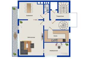 Sofort bezugsfrei: 200m² Maisonettewohnung mit Doppelgarage am Hofgarten (D-Pempelfort) – Die vollständige Adresse der Immobilie erhältst du vom Anbieter., 40479 Pempelfort, Düsseldorf – Vorschaubild 20