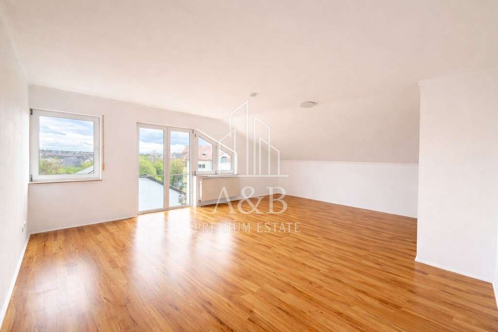 Immobilie in Bürstadt - ** Lichtdurchflutete 1,5-Zimmer-Dachgeschosswohnung mit Charme ** - Bild 0