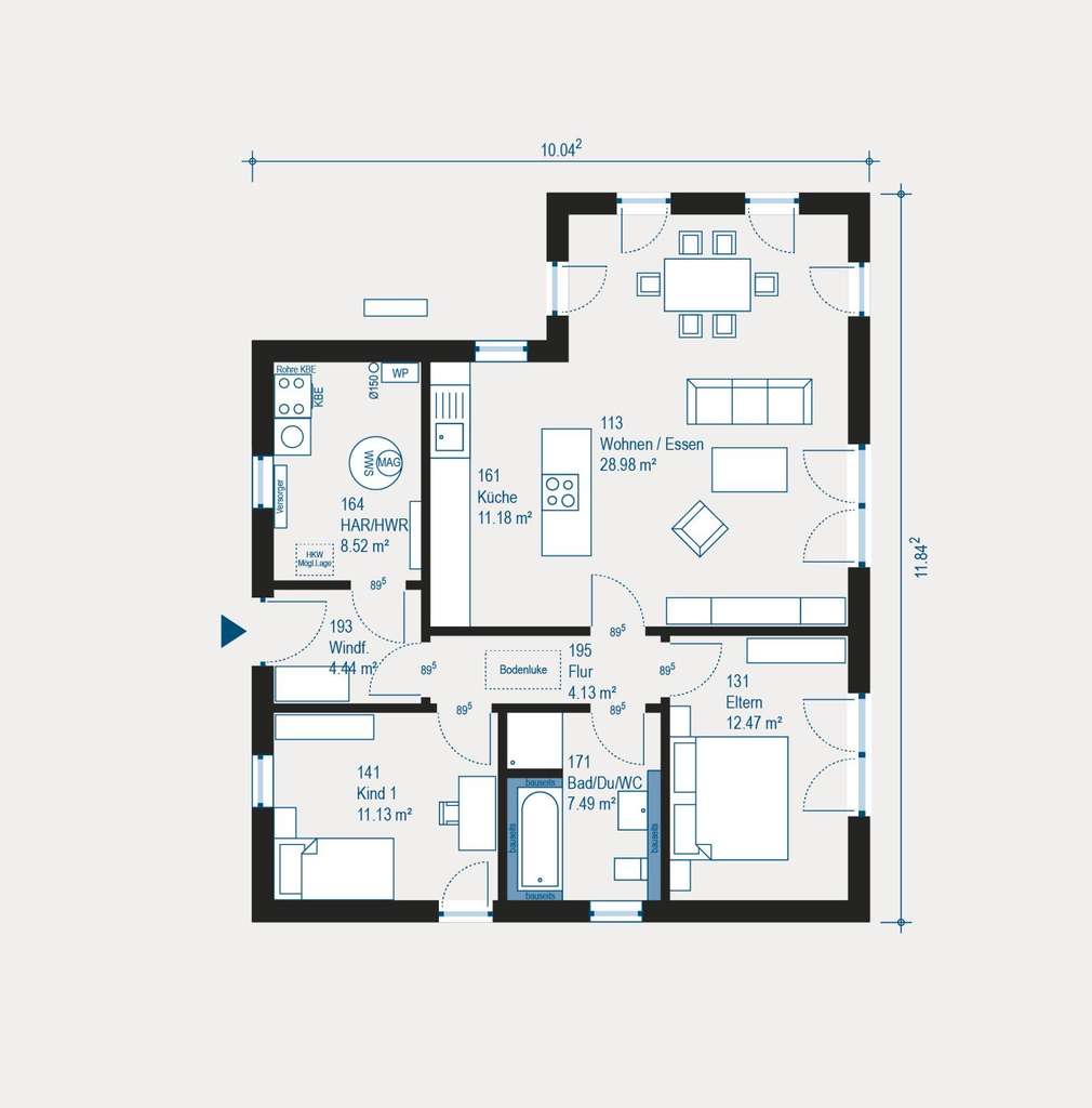 Immobilie in Rohrbach - Ihr komfortabler Neubau-Bungalow wartet #Lifetime_1 - Bild 1