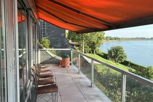 Stunning light-flooded furnished Rhine penthouse, S-W aspect in Düsseldorf-Wittlaer – Bockumer Strasse 171, 40489 Wittlaer, Düsseldorf – Vorschaubild 6