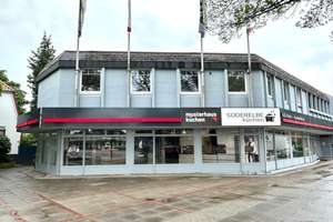 Großzügig ohne Nachbarn über einem Küchenstudio wohnen mit großem 70 qm Keller