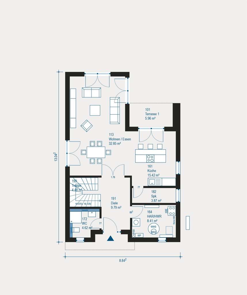 Immobilie in Brombachtal - Ihr individuelles Einfamilienhaus in Brombachtal - Flexibel projektiert, nachhaltig gebaut - Bild 1