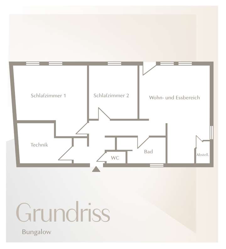 Grundriss Bungalow