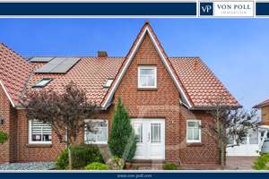 Jeden Tag eine schöne Aussicht - Gepflegte Doppelhaushälfte mit Garage in toller Lage – Die vollständige Adresse der Immobilie erhältst du vom Anbieter., 26723 Larrelt, Emden – Vorschaubild 1