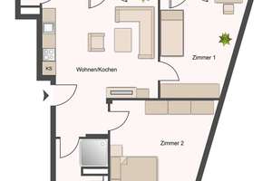 Attraktive 3-Zimmer Wohnung mit großem Balkon I Einbauküche I Fußbodenheizung | Stellplatz – Bernhardstraße 15, 4315 Anger-Crottendorf, Leipzig – Vorschaubild 20