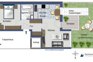 N-Johannis! Perfekte Single-Wohnung, 2 Zimmer, Terrasse + Garten! – Die vollständige Adresse der Immobilie erhältst du vom Anbieter., 90419 Sankt Johannis, Nürnberg – Vorschaubild 12