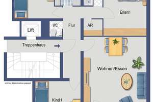 Grün + ruhig! Toplage Hallerwiese! Freie, ren.-bed. 4-Zi.-ETW mit Südloggia + TG! – Die vollständige Adresse der Immobilie erhältst du vom Anbieter., 90419 Sankt Johannis, Nürnberg – Vorschaubild 25
