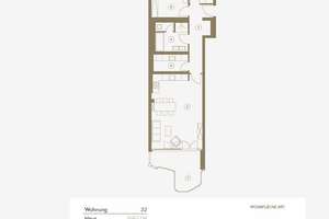 WE Nr. 32: Eleganz und Alltagstauglichkeit im Einklang * 3-Zimmer-Wohnung im Prinzregenten Quartier – Wagenbauerstraße 4, 81677 Parkstadt, München – Vorschaubild 15