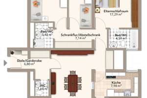 Domblick inklusive: Attraktive 5-Zimmer-Wohnung mit zwei Balkonen – Die vollständige Adresse der Immobilie erhältst du vom Anbieter., 50939 Sülz, Köln – Vorschaubild 30
