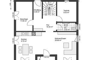 Premium-Mietkauf. High-End Effizienz & viel Platz: Modernes KfW-Designhaus per Mietkauf – 48301 Nottuln – Vorschaubild 2