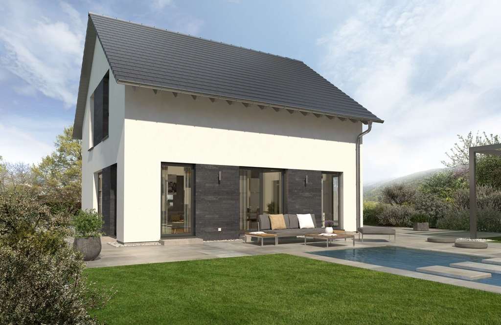 Immobilie in Angermünde - Der ideale Ort für Ihren Neustart: familienfreundlicher Grundriss und zeitgemäße Architektur. Haus + - Bild 0