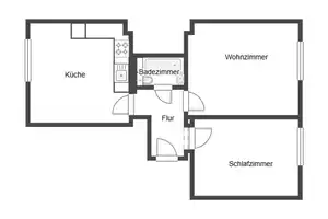 PROVISIONSFREI: Vermietete 2-Zimmer-Eigentumswohnung in zentraler Lage von Derendorf – Düsseldorf – Vorschaubild 8