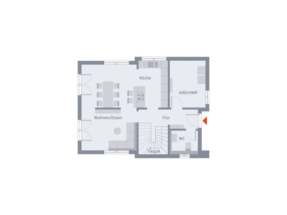 Grundriss Erdgeschoss