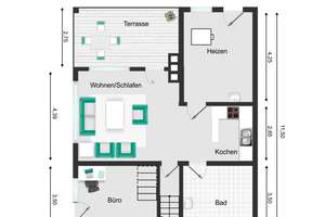 Einfamilienhaus mit Einliegerwohnung Feldrandlage – Die vollständige Adresse der Immobilie erhältst du vom Anbieter., 61381 Friedrichsdorf – Vorschaubild 22