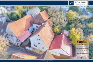 Charaktervolles Bauernhaus mit Galerie, Scheunen, Garage und Auto-Stellplätzen – Die vollständige Adresse der Immobilie erhältst du vom Anbieter., 74912 Kirchardt – Vorschaubild 1