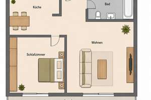 Kapitalanlage - 2-Zimmer-Eigentumswohnung mit Stellplatz in zentraler Lage von Mainz-Marienborn – Die vollständige Adresse der Immobilie erhältst du vom Anbieter., 55127 Marienborn, Mainz – Vorschaubild 7