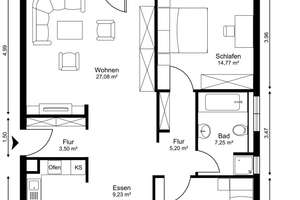 Kernsanierte 3-Zimmer-Wohnung mit neuem Bad, neuer Küche, Loggia, Garage und Stellplatz in Appen – Die vollständige Adresse der Immobilie erhältst du vom Anbieter., 25482 Appen – Vorschaubild 16