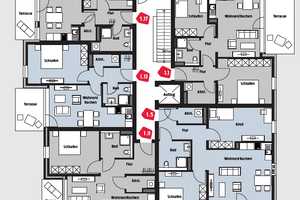Neubau - großzügige helle 2 Zimmer EG-Wohnung mit eigenen Gartenanteil – Kamillenweg 1, 38446 Wolfsburg – Vorschaubild 18