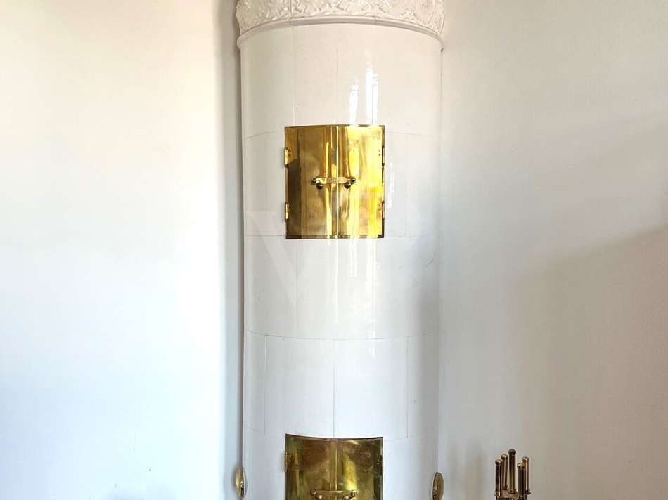 Schwedenofen im Wohnzimmer