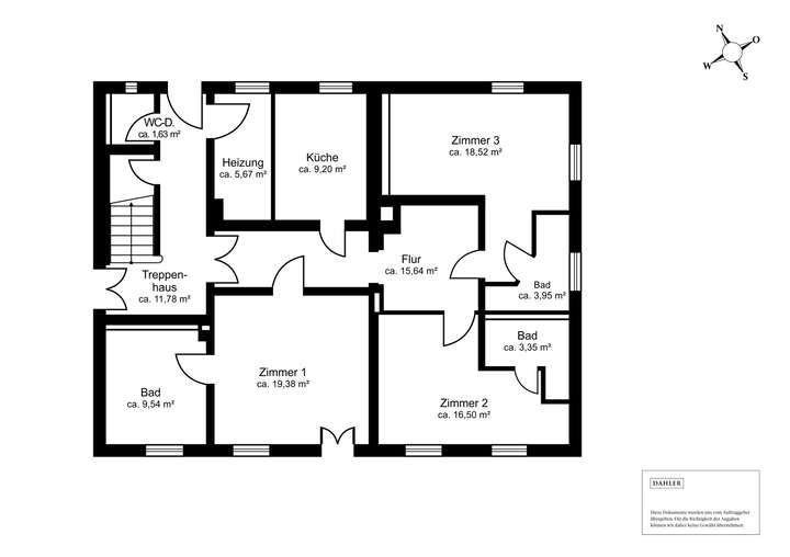 Grundriss Erdgeschoss