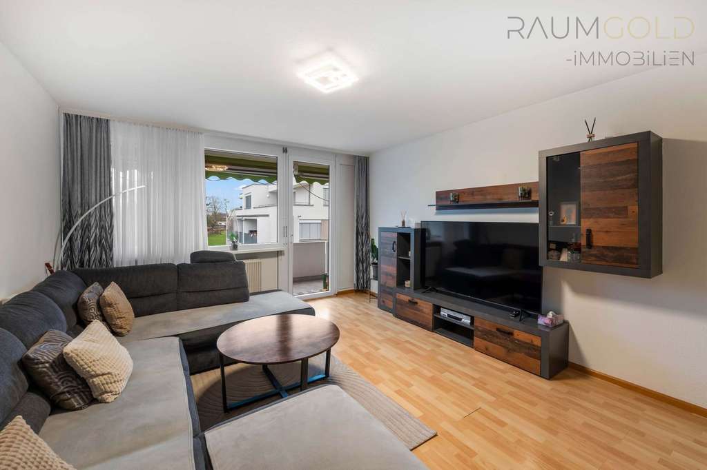 Immobilie in Maulburg - Gepflegte 4-Zimmer-Wohnung mit Loggia – vermietet und modernisiert in Maulburg - Bild 1