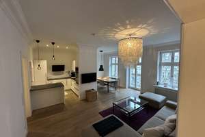 Nur möbliert zu vermieten: 3 Zimmerwohnung im Helmholtzkiez