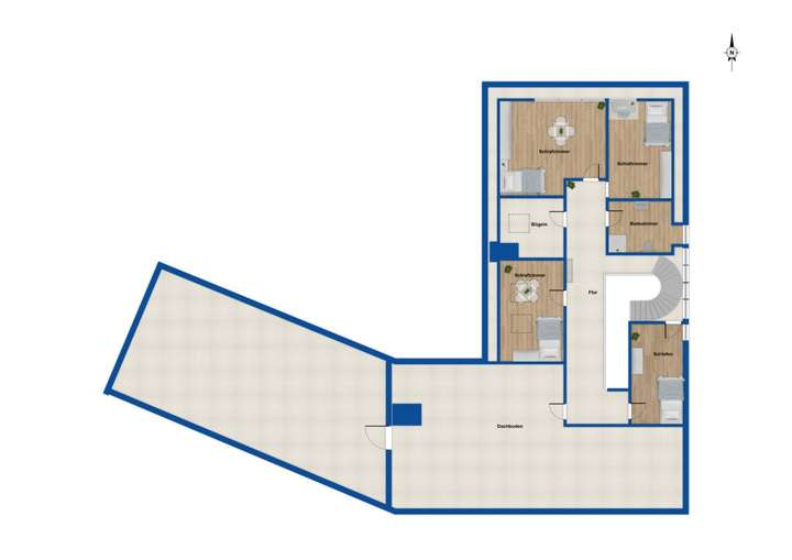 Grundriss Dachgeschoss