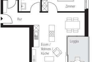 Moderne 2-Zimmer-Neubauwohnung mit Terrasse, Einbauküche & TG-Stellplatz in Heilbronn – Herbststraße. 21, 74072 Heilbronn, Heilbronn – Vorschaubild 9