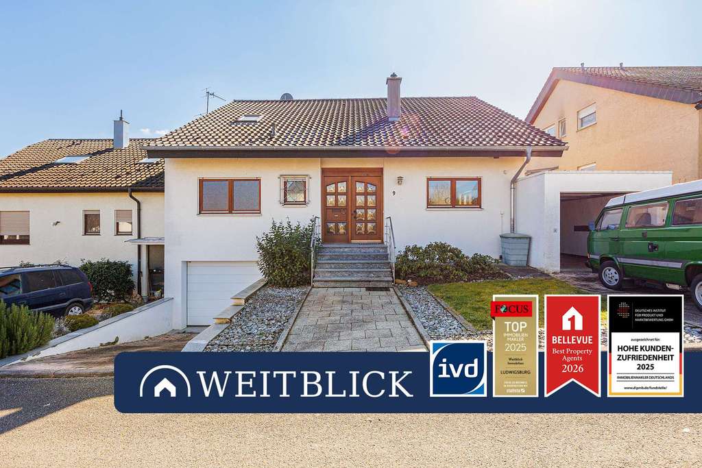 Immobilie in Steinheim an der Murr - WEITBLICK: Happy Family! - Bild 0