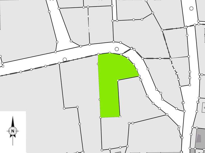 Grundstücksfläche ca. 750 qm