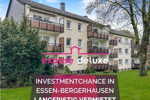 ! Investmentchance in Essen-Bergerhausen: Langfristig vermietete ETW mit Balkon in ruhiger Lage !