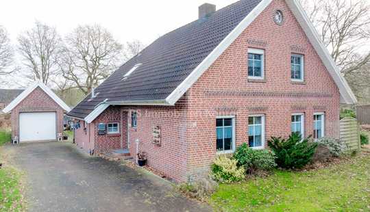 Bild von Familienfreundliches Einfamilienhaus in ruhiger Sackgassenendlage mit Garten in Uplengen