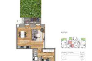 * Gehobene Ausstattung *  2 Zimmer mit Parkett * Tageslichtbad mit Wa.+ Du. * Fußbodenheizung *  – Limbacher Str. 54, 9113 Kaßberg, Chemnitz – Vorschaubild 16