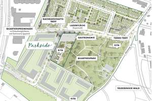 4-Zi-Whg. mit großem Wohn- u. Esszimmer mit Parkblick, 2 Tageslichtbäder und Balkon – Franz-Heubl-Straße 1, 81735 Waldtrudering, München – Vorschaubild 9