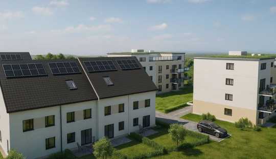 Bild von Neubau-Reihenhaus in Rodgau-Dudenhofen – individuell ausbaufähig