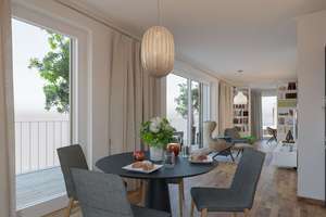 ** Penthouse-Feeling – Wohnen über den Dächern - Erstbezug im Neubau - 2,5 Zimmer - ab 01.12.2026 ** – Kohlenstraße 27, 4107 Zentrum-Südost, Leipzig – Vorschaubild 3