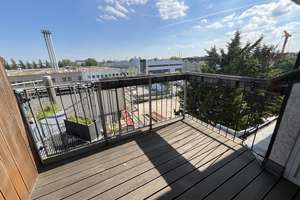 Über den Dächern Neuköllns: Helle 2-Zimmer-Wohnung mit Loftcharakter und Südbalkon – Lahnstrasse 91, 12055 Neukölln (Ortsteil), Berlin – Vorschaubild 4